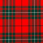 MacAuley Red Modern 16oz Tartan Fabric By The Metre